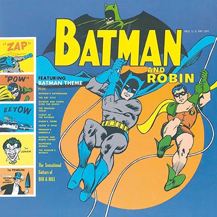 Image of Front Cover of LP - NEW/NEW - SUN RA - THE SENSATIONAL GUITARS OF DAN & DALE, Batman And Robin (DOL; DOL922HG , Europe 2017 Reissue, Gatefold, 180 Gram Vinyl), ,  - 1336095E