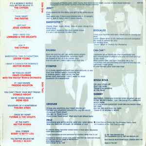 Image of Back Cover of LP - VG+/EX - VARIOUS, Think Smart Soul Stirrers; Jerk It At The Party In Chinatown (Kent Records; KENT064, UK 1987, Picture Sleeve, Inner), Light creasing on sleeve.,  - 1326257E