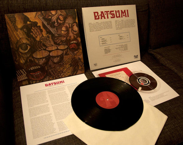 Image of Back Cover of LP - VG+/VG+ - BATSUMI, Batsumi (Matsuli Music; MM102, UK 2016 Reissue, Textured Sleeve, Insert, Remastered), Virtually NM, one minor mark to disc and tiny stain on back cover. Number 339/500. Insert included.,  - 4126047E