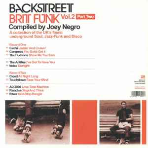 Image of Back Cover of 2xLP - EX/EX - JOEY NEGRO, Backstreet Brit Funk Vol. 2 (A Collection Of The UK's Finest Underground Soul, Jazz-Funk And Disco) (Part Two) (Z Records; ZEDDLP044X, UK 2018, Gatefold), ,  - 3326266E