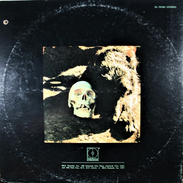 Image of Back Cover of LP - VG/VG - JOHN ENTWISTLE, Smash your Head Against the Wall (Decca; DL79183, US 1971, Gatefold), ,  - 3526324E