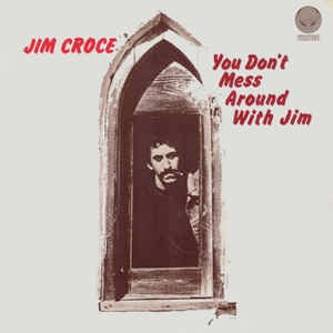 Image of Front Cover of LP - VG/G - JIM CROCE, You Don't Mess Around With Jim (Vertigo Spaceship Labels; 6360 700, UK 1972 Reissue, Gatefold), Sleeve has a couple of hole punches and generally lightly worn,  - 3416082C