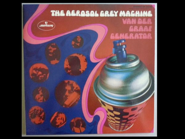 Image of Front Cover of LP - VG+/VG - VAN DER GRAAF GENERATOR, Aerosol Grey Machine (Mercury Gold; SR61238, US 1990s Reissue, Promo, Two Extra Tracks), Strong VG,  - 2026140E