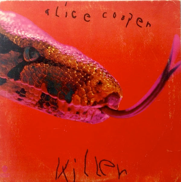 Image of Front Cover of 4524083E: LP - ALICE COOPER, Killer (WB; K56005, UK 1971, with 1972 Calendar Still Attached) Minor Ring Wear and Pin Hole in Front Sleeve  VG/VG+