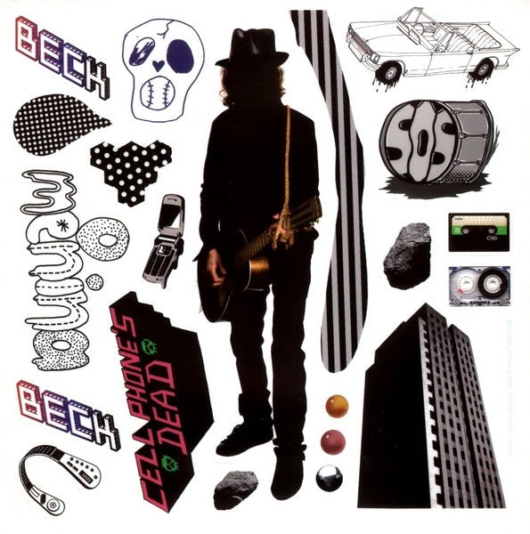Image of Back Cover of 7" - VG+/VG+ - BECK, Cellphone's Dead (Interscope Records; 1709487, Europe 2006, Stickered Picture Sleeve, Inner, Sticker Sheet, Limited Edition), ,  - 4216037C