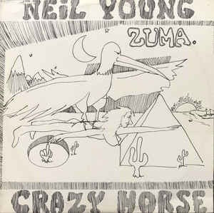Image of Front Cover of LP - VG/VG - NEIL YOUNG WITH CRAZY HORSE, Zuma (Reprise; MS 2242, New Zealand 1975, Inner), Initials Written in Black Marker on Front and Rear Sleeves and Label,  - 3226126E