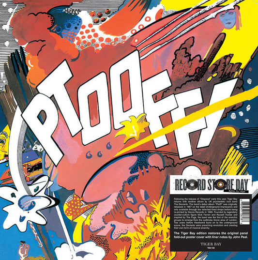 Image of Front Cover of LP - VG+/VG+ - THE DEVIANTS, Ptooff! (Tiger Bay; TB6188, Europe 2018 Reissue, 6 Panel Fold Out Sleeve), ,  - 2046209S