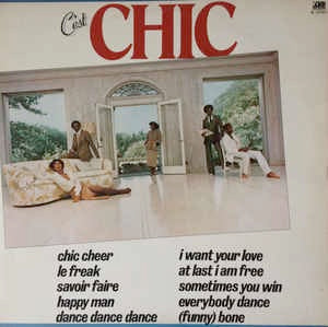 Image of Front Cover of LP - VG/VG - CHIC, C'Est Chic (Atlantic; K 50565 , UK 1978, No Inner), ,  - 2226119E