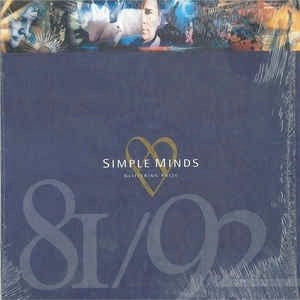 Image of Front Cover of 3524176E: LP - SIMPLE MINDS, Glittering Prize 81/92 (Virgin; SMTV1, UK 1992, Inner)   VG/VG+