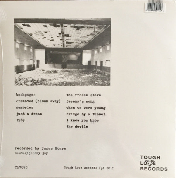Image of Back Cover of 5225246E: LP - THE PROPER ORNAMENTS, Foxhole (Tough Love Records; TVL093 LP, UK 2017, Limited Edition, Translucent Blue, With 7'') Strong VG, Still In Stickered Shrinkwrap  EX/VG