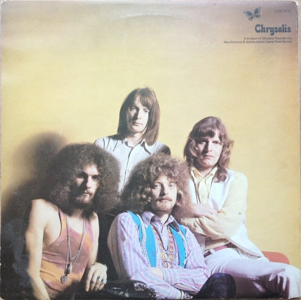 Image of Back Cover of LP - VG/VG+ - BLODWYN PIG, Getting to This (Chrysalis Green ; ILPS9122, UK 1970, Gatefold), Stain On Spine,  - 2826213E