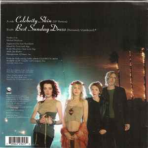 Image of Back Cover of 7" - VG/VG - HOLE, Celebrity Skin (Geffen Records; GFS22345, UK 1998, Picture Sleeve), ,  - 4316466C