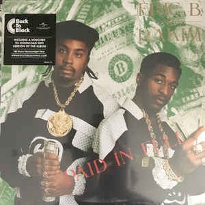 Image of Front Cover of 0155105S: 2xLP - ERIC B & RAKIM, Paid In Full (Island; 602557414530, Europe 2018 Reissue)   NEW/NEW