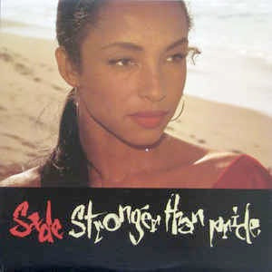 Image of Front Cover of LP - VG/VG - SADE, Stronger Than Pride (Epic; 460497-1, Europe 1988, Inner, Matrix / label variant), Light hairlines. Small tear on back of sleeve. Light edgewear. ,  - 4026277E