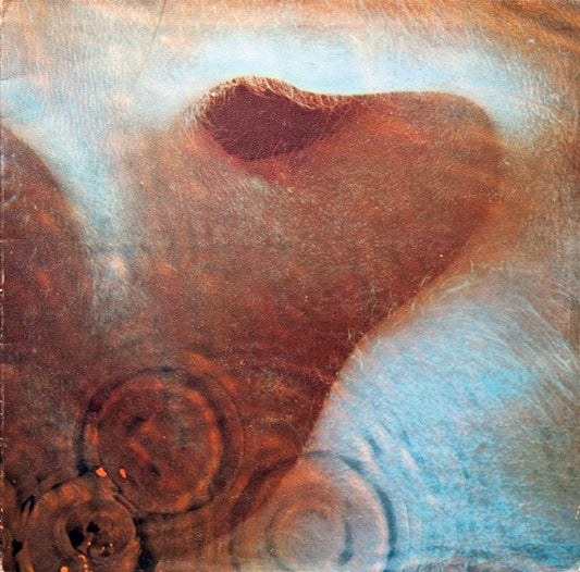 Image of Front Cover of 4515149C: LP - PINK FLOYD, Meddle (Harvest Green, Gramophone Co. Rim, EMI Box; SHVL 795, UK 1971, Fully Textured Gatefold Sleeve, A-1U/B-1U Runouts) Strong VG  VG/VG