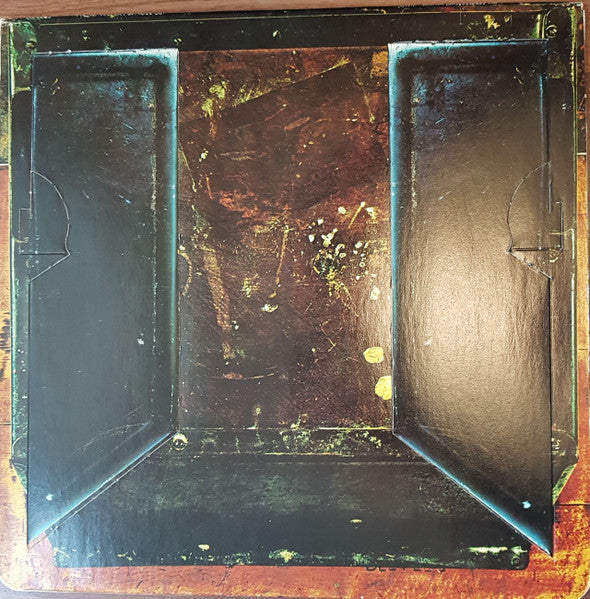 Image of Back Cover of LP - G+/VG - ALICE COOPER, School's Out (Warner Bros Burbank Label; BS2623, Canada 1973 Reissue, Die-cut fold open Desk Sleeve, This reissue did not come with the paper knickers), Light marks, one of the small die cut parts that hold the desk legs in plave is missing, the other is torn,  - 4346018S
