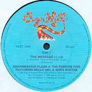Image of Front Cover of 12" - VG+/VG+ - GRANDMASTER FLASH & THE FURIOUS FIVE, The Message / The Adventures Of Grandmaster Flash On The Wheels Of Steel (Sequel Records; NEET 1003, UK 1999, Company Sleeve), ,  - 1826003E