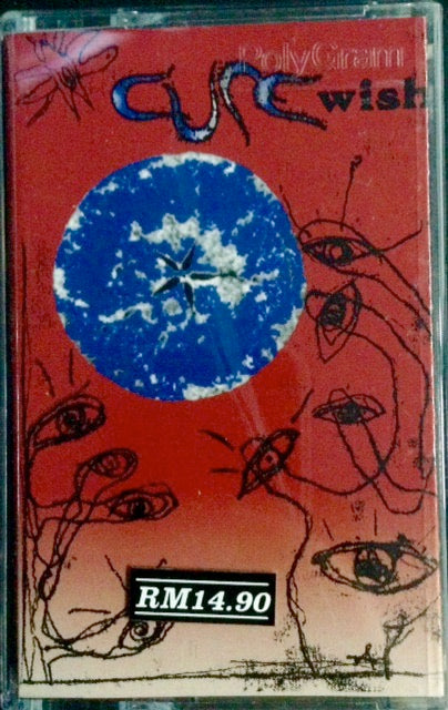 Image of Front Cover of Cassette - VG+/VG+ - THE CURE, Wish (Fiction Records; fixhc20, UK 1992, J-Card), Light creasing to insert, still nice.,  - 3116445C