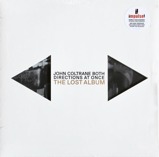 Image of Front Cover of 2xLP - VG+/VG+ - JOHN COLTRANE, Both Directions At Once - The Lost Album (Impulse; 00602567493013, Europe 2018, Die Cut Gatefold Sleeve, 2 Inners, Poster, Deluxe Edition, Mono, 180 gram), ,  - 1526297E