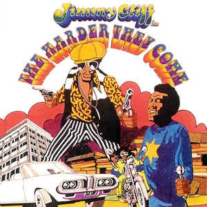 Image of Front Cover of LP - VG/G - VARIOUS ARTISTS, "The Harder They Come" (Original Soundtrack Recording) (Island Records; ILPS 9202, UK 1978 Reissue, Single Sleeve, Inner), Loads of marks.,  - 3816037C