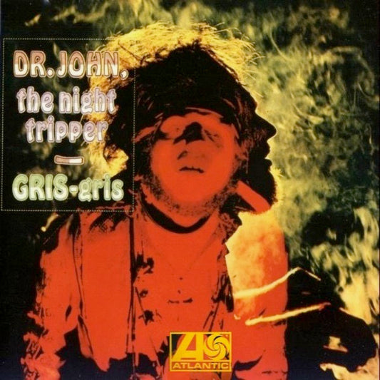 Image of Front Cover of LP - VG/F - DR. JOHN, Gris Gris (Atlantic Plum & Orange; 588147, UK 1968, Laminated Sleeve, Stereo), Lots of marks and hairlines, Plays with surface noise, Scratchy marks to sleeve laminate and a couple creases. ,  - 1416518C
