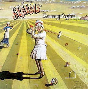 Image of Front Cover of LP - VG+/VG+ - GENESIS, Nursery Cryme (Charisma Blue; CHC 22, UK 1984 Reissue, Gatefold), ,  - 2646026S