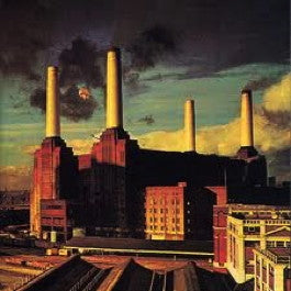 Image of Front Cover of LP - VG/VG - PINK FLOYD, Animals (Harvest; SHVL815, UK 1977, Gatefold, Inner With Rounded Corners, A5 / B6), Strong VG,  - 3126078E
