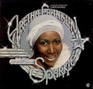 Image of Front Cover of LP - VG/VG - ARETHA FRANKLIN, Sparkle (Atlantic ; K 56248, UK 1976, Stereo on left-hand side of label.), ,  - 3826067E