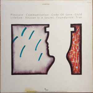 Image of Back Cover of LP - VG/VG - SPANDAU BALLET, True (Reformation; CDL 1403, UK 1983, Textured Sleeve, Inner, Lacquer Cut Credits Side B Only), ,  - 2316315C