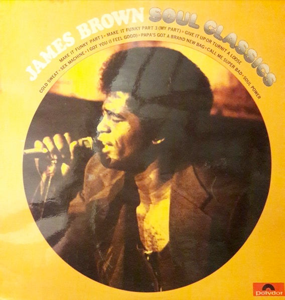 Image of Front Cover of LP - VG+/VG+ - JAMES BROWN, Soul Classics (Polydor; ACB 00222, UK 1970s Reissue), ,  - 3926064E