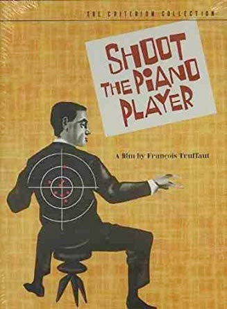 Image of Front Cover of 4035116E: 2xDVD - FRANCOIS TRUFFAUD, Criterion Collection: Shoot the Piano Player (Criterion; 315, Europe 2005, Region 1 US)   VG+/VG+