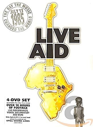 Image of Front Cover of 4454181S: 4xDVD - VARIOUS, Live Aid [DVD] [1985] (, Europe )   VG+/VG+