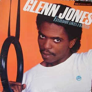 Image of Front Cover of 4945058S: LP - GLENN JONES, Everybody Loves A Winner (RCA; MFL1 8508, US 1983, Pasteback Sleeve, Feat Philip Bailey, Ralph Johnson (Earth Wind & Fire), The Jones Girls) Scuffs, edge and ring wear, top edge seam split halfway, back cover bottom edge tears  G/VG