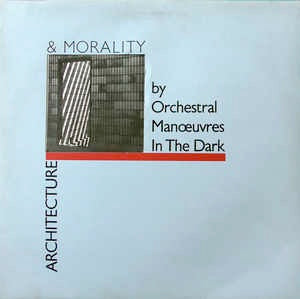 Image of Front Cover of LP - VG+/VG+ - ORCHESTRAL MAN UVRES IN THE DARK, Architecture & Morality (Dindisc; DID12, UK 1981, Blue Die Cut Sleeve, Inner, Fourth Issue, Townhouse Runout), ,  - 2826245E