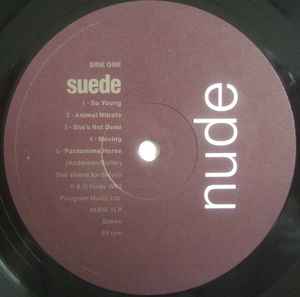 Image of Label Cover of 5124152E: LP - SUEDE, Suede (Nude; NUDE1LP, UK 1993, Inner)   VG/VG