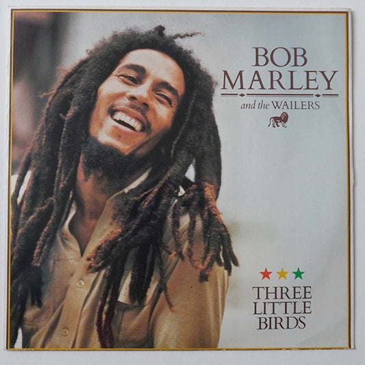 Image of Front Cover of 12" - VG/G+ - BOB MARLEY AND THE WAILERS, Three Little Birds (Tuff Gong ; 12 IS 236, UK 1985, Picture Sleeve), Sleeve worn and creased at edges / corners,  - 2216473C