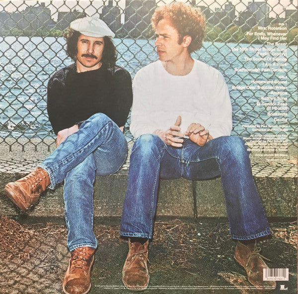 Image of Back Cover of LP - NEW/NEW - SIMON AND GARFUNKEL, Simon and Garfunkel's Greatest Hits (Sony; 19075817661, Europe 2000s Reissue), ,  - 1436115E