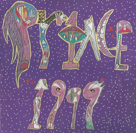 Image of Front Cover of 2xLP - VG/VG+ - PRINCE, 1999 (WB; 92.3720-1, UK 1983 Reissue, 2 Inners, No Barcode), Discs close to EX, sleeve has some sticker residue to top R of front, and has some light moisture warping along bottom, but still looks good,  - 3026047E