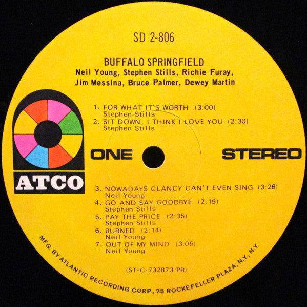 Image of Label Cover of 5114277C: 2xLP - BUFFALO SPRINGFIELD, Buffalo Springfield (Atco; SD2-806, US 1973, Textured Gatefold Sleeve, Presswell Pressing)   VG/VG+