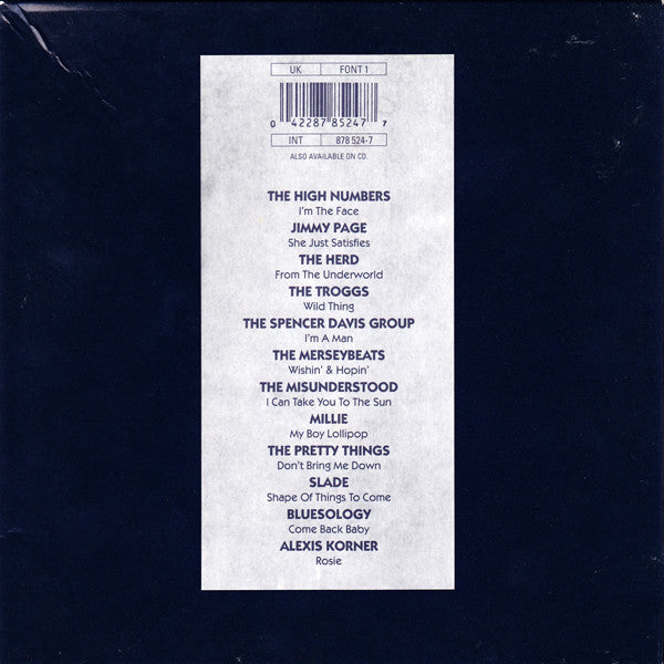 Image of Back Cover of 12x7" - EX/M - VARIOUS ARTISTS, The Fontana Singles Box Set Volume 2 Hits And Rarities (Fontana; 878380-7, UK 1991, Box Set With Individual Company Sleeves, Inserts), SEALED - Shrinkwrap Slightly Split,  - 1226393E