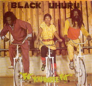 Image of Front Cover of 4644099S: 12" - BLACK UHURU, Fit You Haffe Fit (Taxi; BUT-1, UK 1985, Picture Sleeve)   VG/VG+