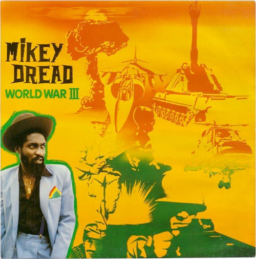Image of Front Cover of 3615537C: LP - MIKEY DREAD, World War 3 (Dread At The Controls; TNT1, UK 1980, Textured Sleeve)   VG+/VG+