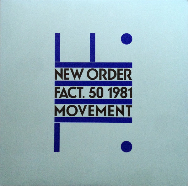 Image of Front Cover of 3714176C: LP - NEW ORDER, Movement (London; 2564-68879-7 , Europe 2016 Reissue, Textured Sleeve, Inner)   NEW/NEW