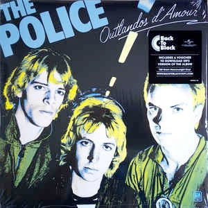 Image of Front Cover of 2834053E: LP - THE POLICE, Outlandos D'Amour (A&M / Back to Black; 0082839475310, Europe 2014 Reissue, 180 Gram)   NEW/NEW