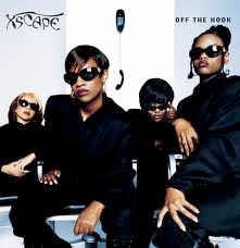 Image of Front Cover of LP - VG/G+ - XSCAPE, Off The Hook (Columbia; C 67022, US 1995, Picture Sleeve, Inner), Disc has noticable storage marks and faint hairlines. Inner is crinkled and sleeve is in opened shrink with minor corner wear.,  - 3416262C