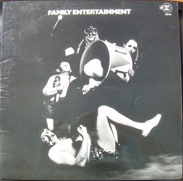 Image of Front Cover of 4044322S: LP - FAMILY, Entertainment (Reprise Tricolour; RSLP6340, UK 1969, Laminated Flipback Sleeve, No Poster, "Pop Series" Labels) Vinyl has just a few light marks but has a small chip in the dead wax at the start, Sleeve has light   VG/G+