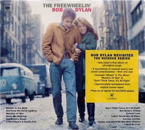 Image of Front Cover of CD - EX/EX - BOB DYLAN, The Freewheelin' Bob Dylan (Columbia; 512348 6, Europe 2003 Reissue, Digipak, Booklet), ,  - 4136162E