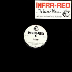 Image of Front Cover of 12" - VG/VG - INFRA-RED, ...The Second Phase... (Strobe Records; ST-004, US 1991, Stickered Plain Sleeve), ,  - 1946364S