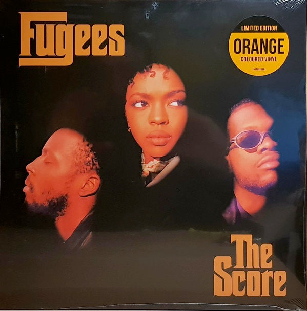 Image of Front Cover of 2xLP - NEW/NEW - FUGEES, The Score (Columbia; 19075883501, Europe 2018 Reissue, Insert, Orange Vinyl), ,  - 6016049C