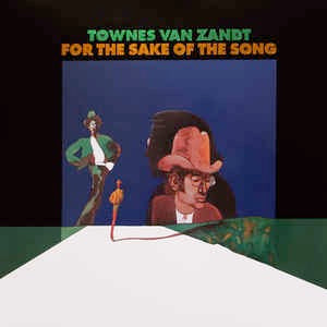 Image of Front Cover of LP - EX/EX - TOWNES VAN ZANDT, For The Sake Of The Song (Fat Possum; FP1087-3, US 2018 Reissue, Booklet, Vinyl Me Please Edition: Translucent Blue vinyl with OBI and exclusive art print.), ,  - 2426103E